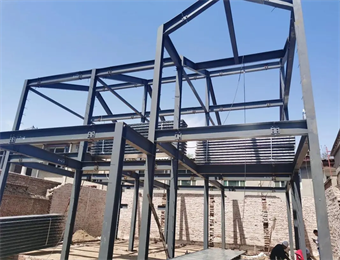 2 storey steel structure house residential apartment